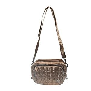 Lug Metallic Bronze Mini Ranger Crossbody Bag